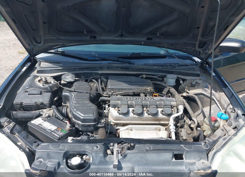 2002 HONDA CIVIC LX VIN: 1HGES165X2L057382