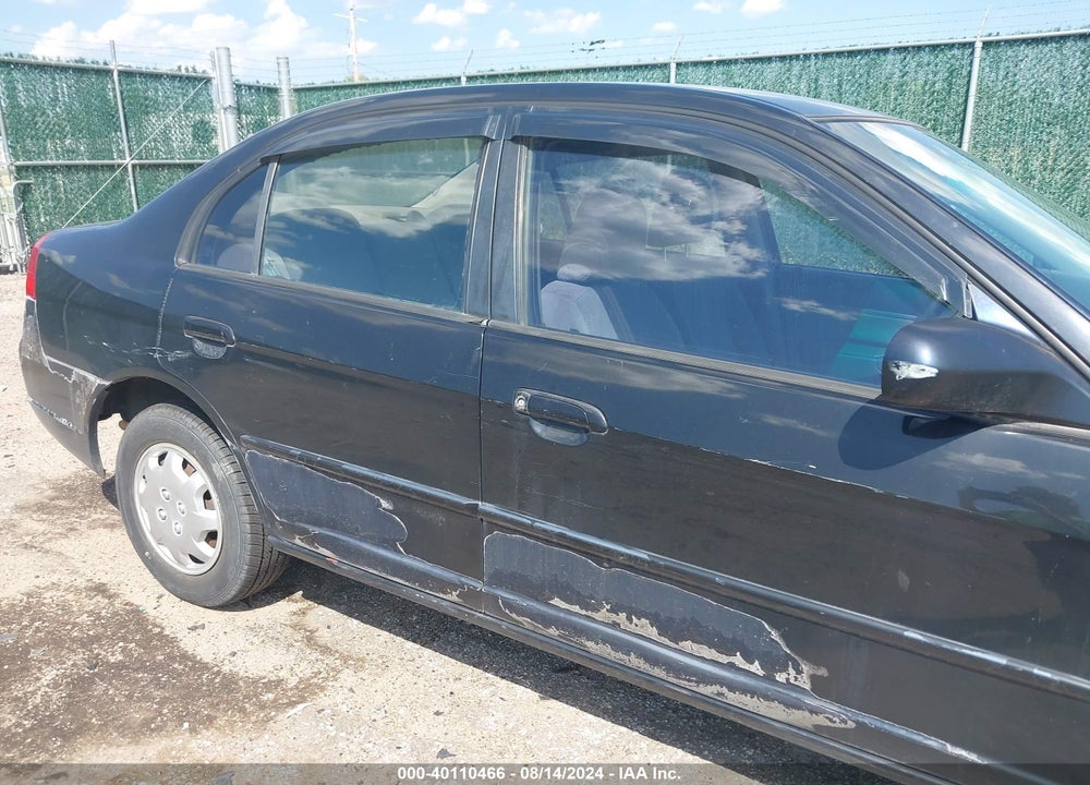 2002 HONDA CIVIC LX VIN: 1HGES165X2L057382