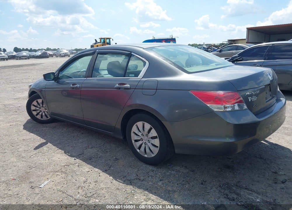2008 HONDA ACCORD 2.4 LX VIN: 1HGCP26398A077172