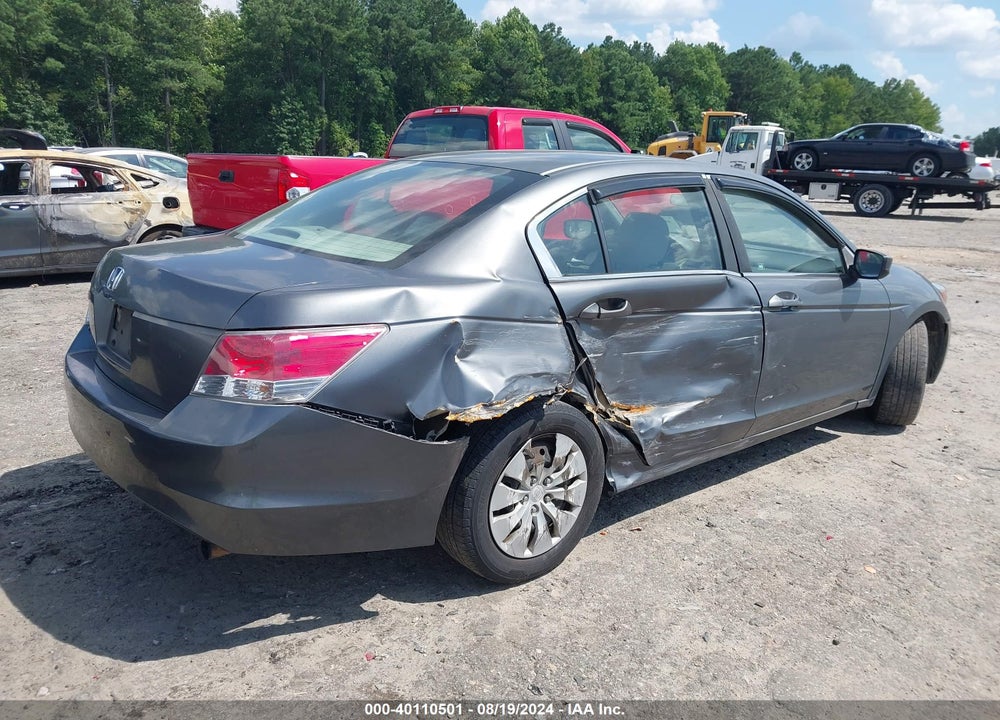 2008 HONDA ACCORD 2.4 LX VIN: 1HGCP26398A077172