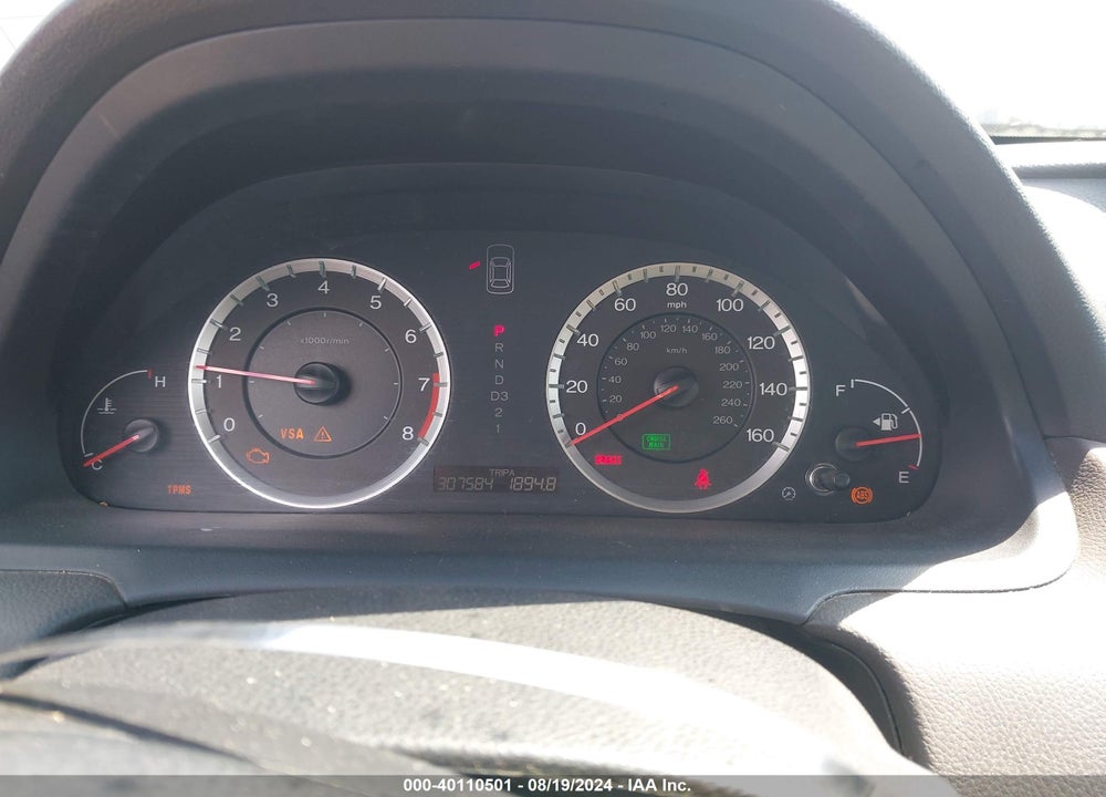 2008 HONDA ACCORD 2.4 LX VIN: 1HGCP26398A077172
