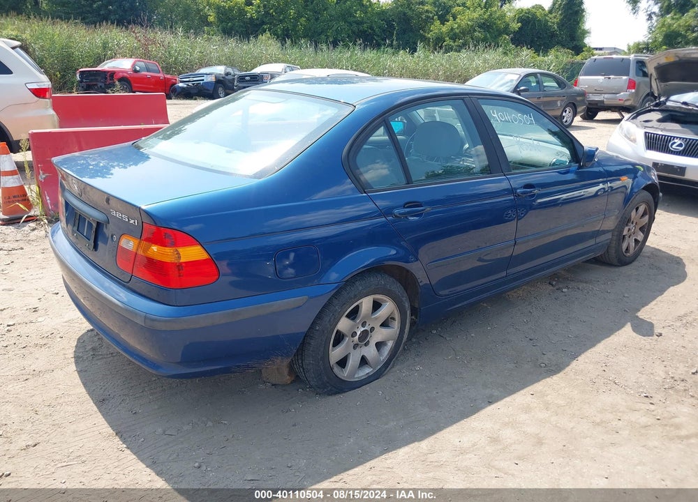 2002 BMW 325XI VIN: WBAEU33472PF57623