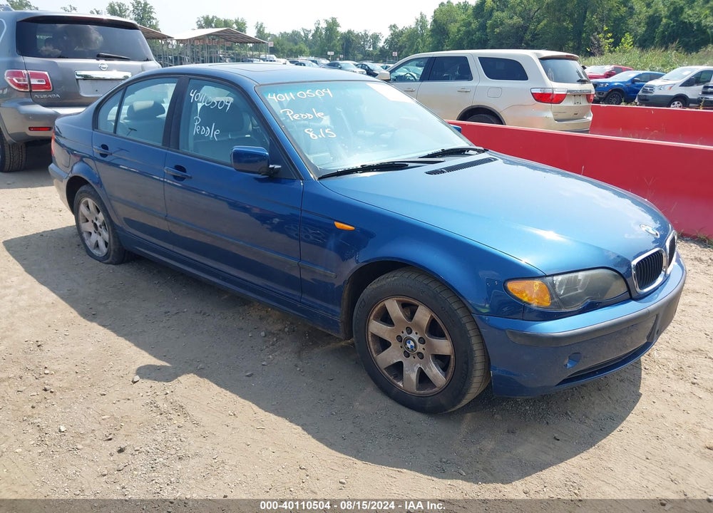 2002 BMW 325XI VIN: WBAEU33472PF57623