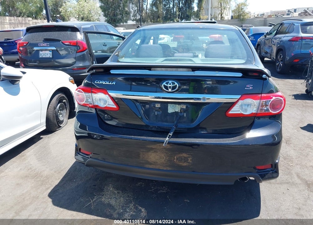 2013 TOYOTA COROLLA S VIN: 5YFBU4EE6DP089562