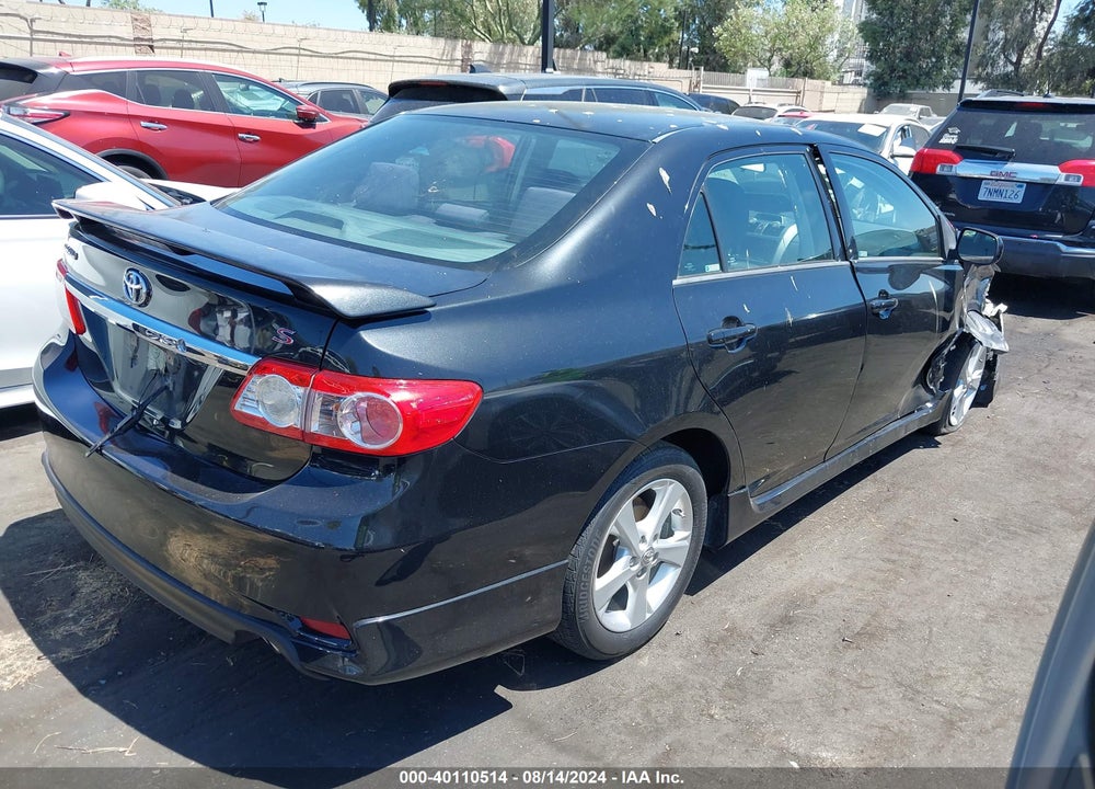 2013 TOYOTA COROLLA S VIN: 5YFBU4EE6DP089562
