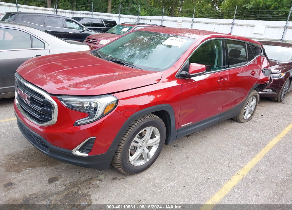 2018 GMC TERRAIN SLE VIN: 3GKALMEV7JL384908