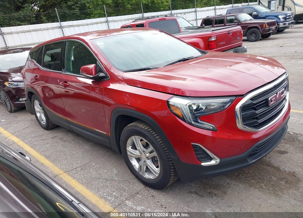 2018 GMC TERRAIN SLE VIN: 3GKALMEV7JL384908
