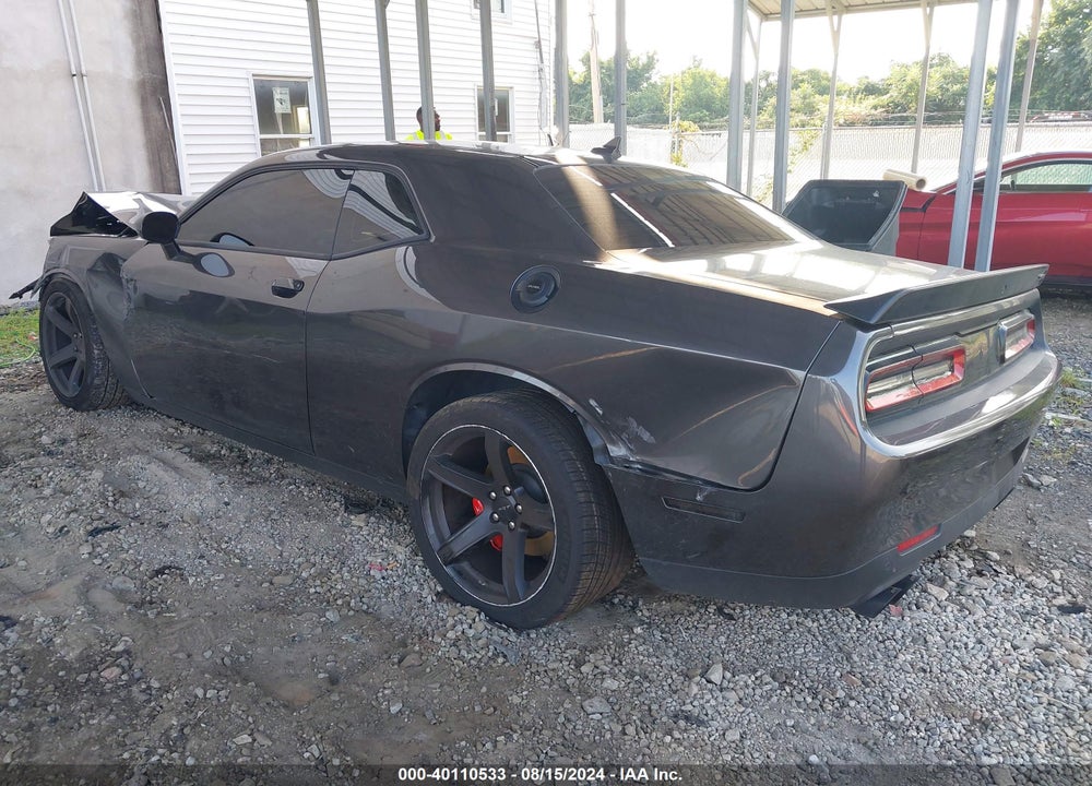 2022 DODGE CHALLENGER SRT HELLCAT REDEYE VIN: 2C3CDZL92NH181593