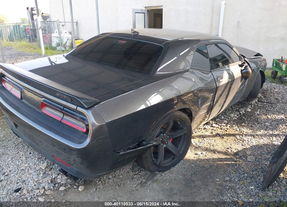 2022 DODGE CHALLENGER SRT HELLCAT REDEYE VIN: 2C3CDZL92NH181593