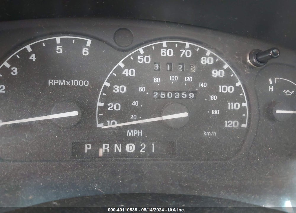 1998 FORD EXPLORER EDDIE BAUER/LIMITED/XLT VIN: 1FMZU32P4WZC28591