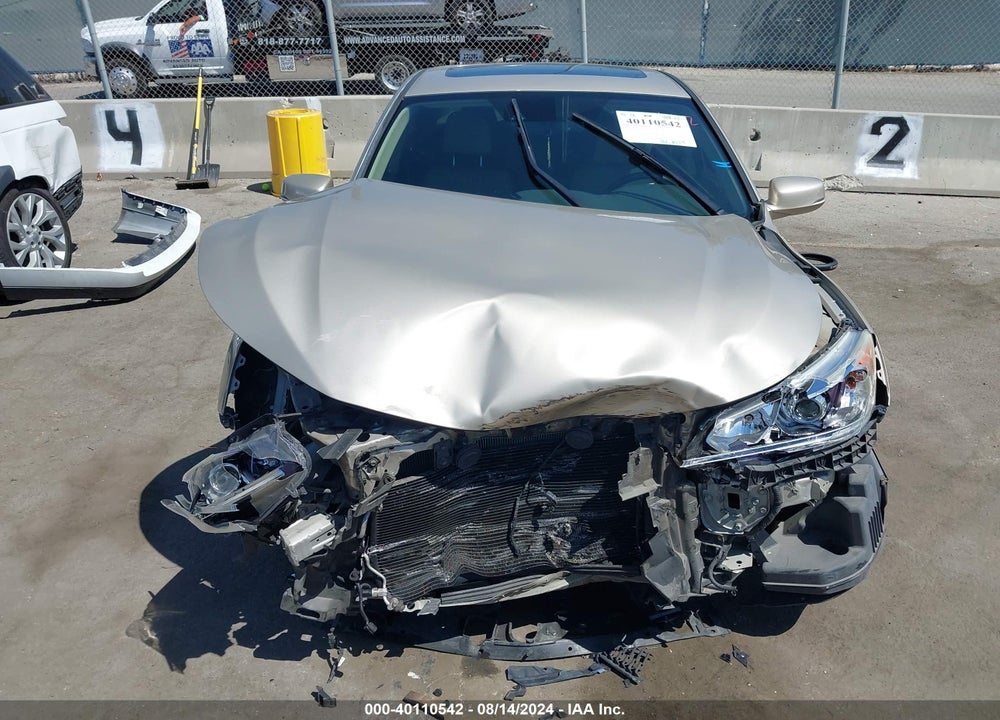 2017 HONDA ACCORD EX-L V6 VIN: 1HGCR3F03HA036834