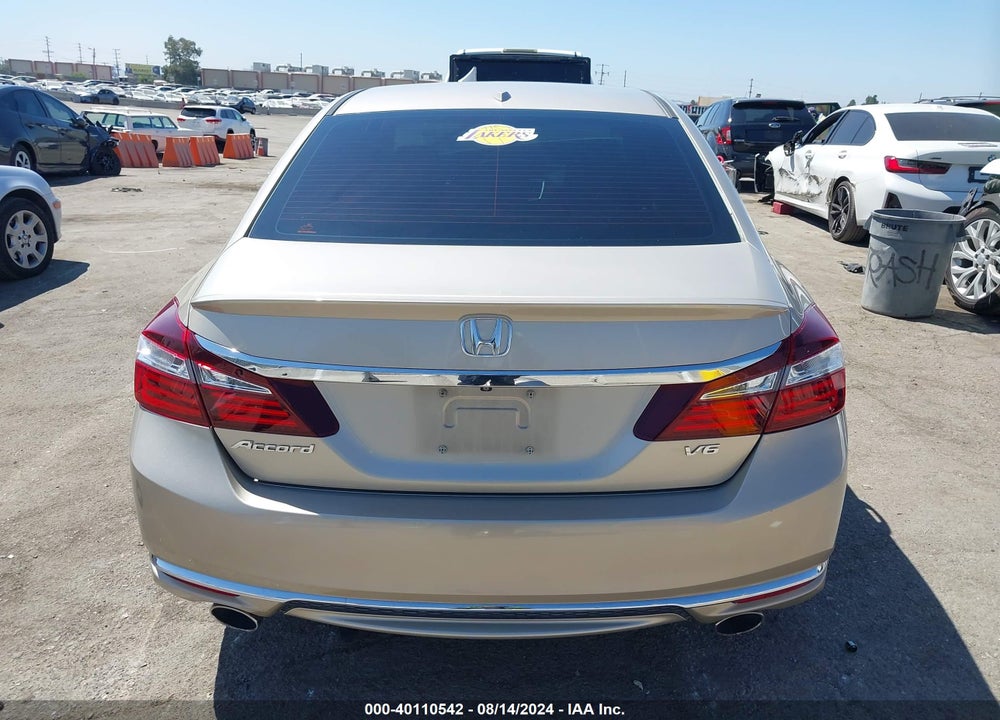 2017 HONDA ACCORD EX-L V6 VIN: 1HGCR3F03HA036834