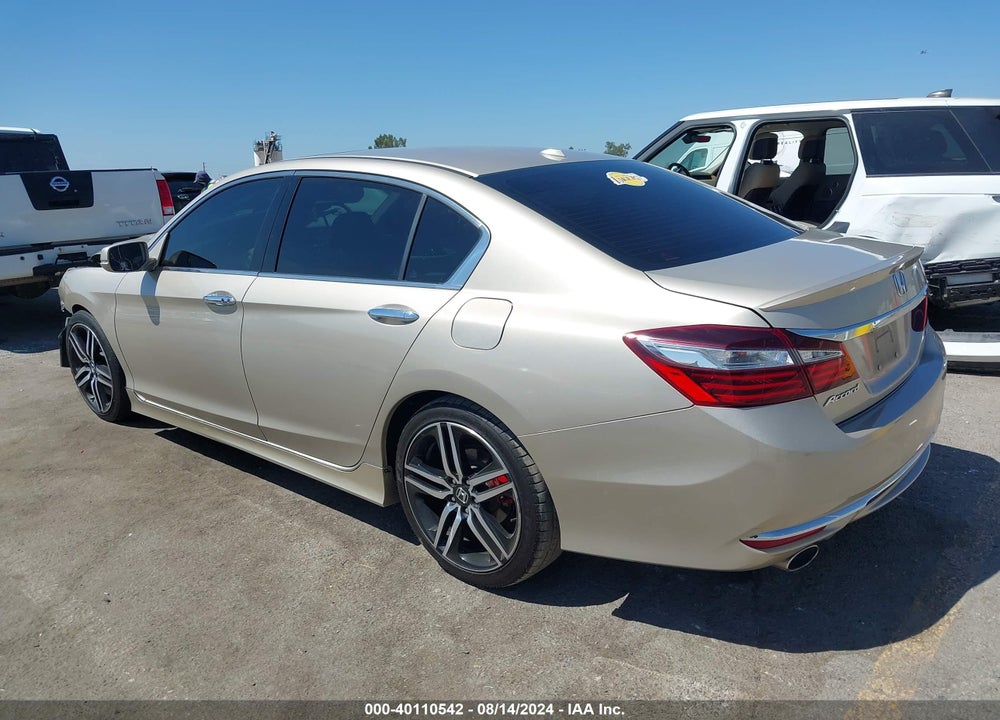 2017 HONDA ACCORD EX-L V6 VIN: 1HGCR3F03HA036834
