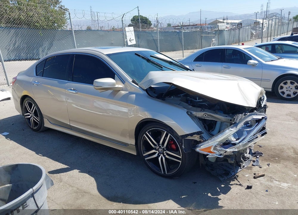 2017 HONDA ACCORD EX-L V6 VIN: 1HGCR3F03HA036834