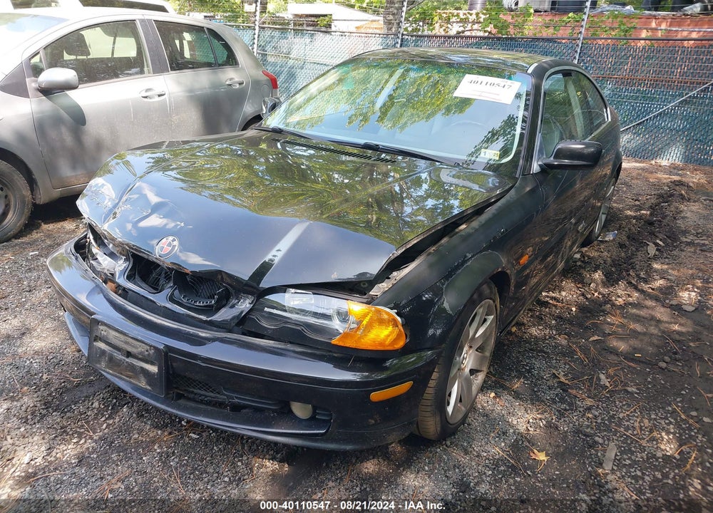 2001 BMW 325CI VIN: WBABN33411JW58512