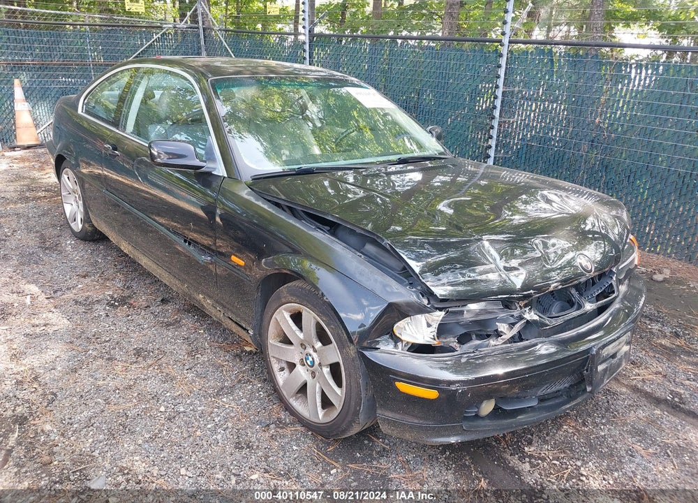 2001 BMW 325CI VIN: WBABN33411JW58512