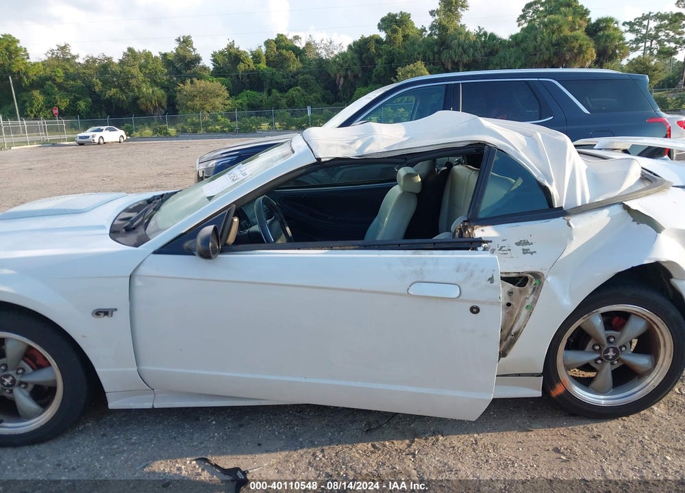 2002 FORD MUSTANG GT VIN: 1FAFP45X82F178473