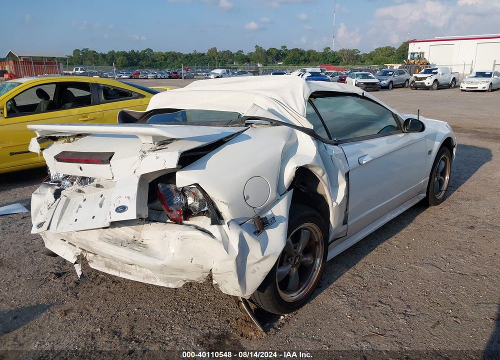 2002 FORD MUSTANG GT VIN: 1FAFP45X82F178473
