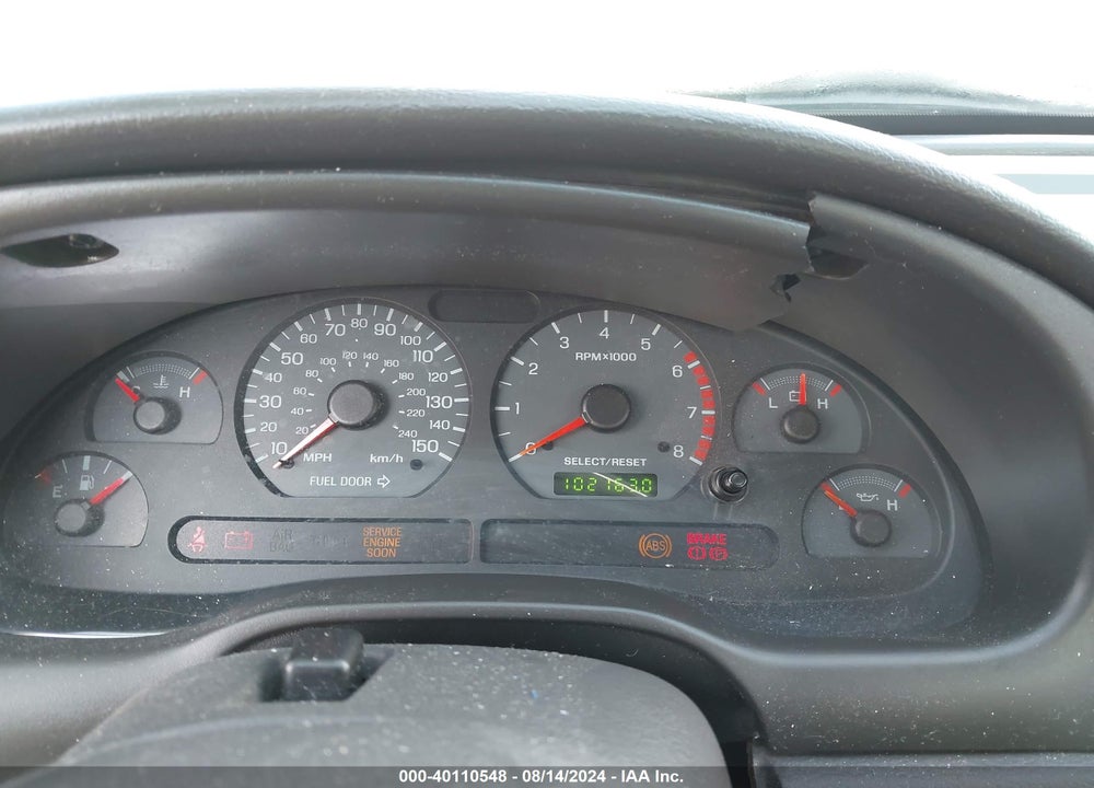2002 FORD MUSTANG GT VIN: 1FAFP45X82F178473