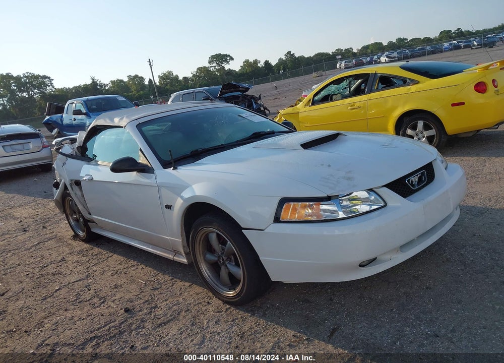 2002 FORD MUSTANG GT VIN: 1FAFP45X82F178473