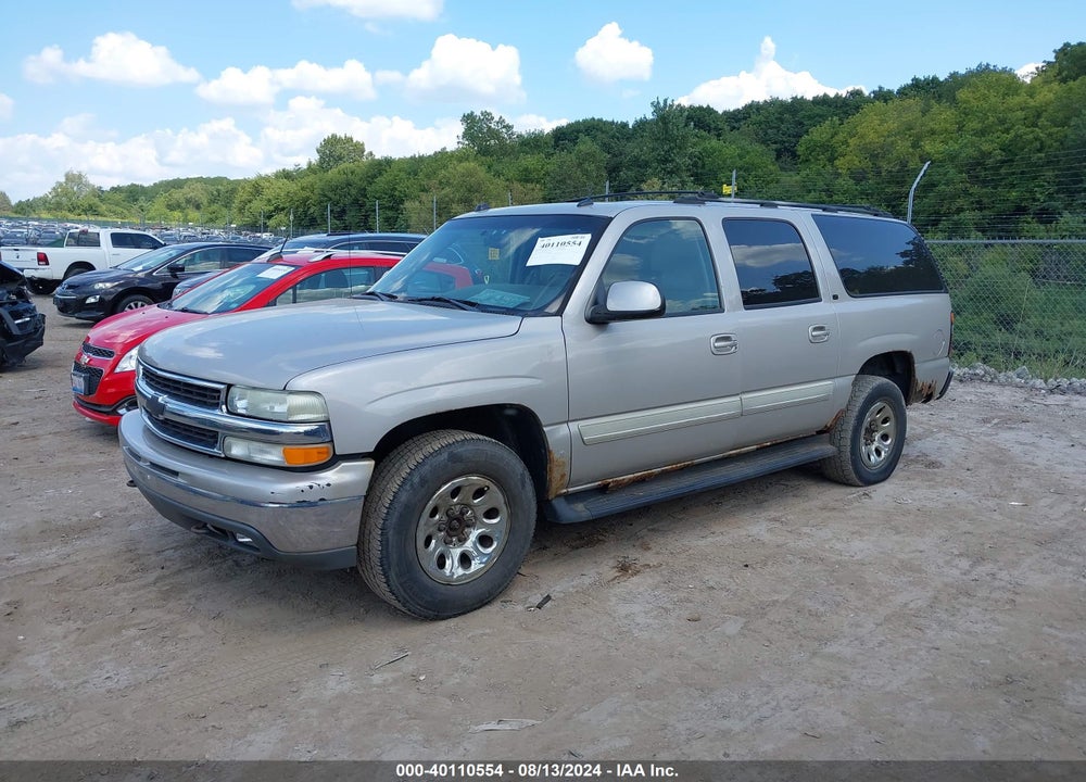 2005 CHEVROLET SUBURBAN 1500 LT VIN: 1GNFK16Z55J121857
