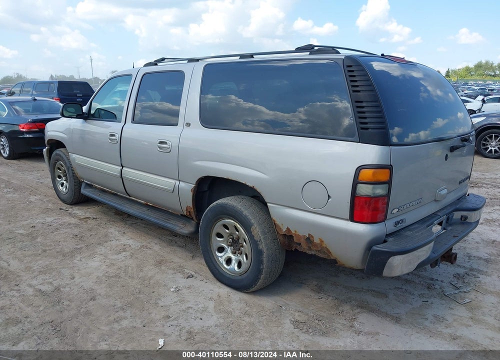 2005 CHEVROLET SUBURBAN 1500 LT VIN: 1GNFK16Z55J121857