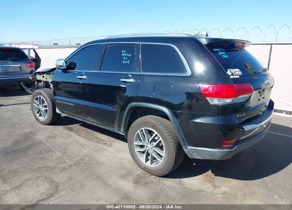 2018 JEEP GRAND CHEROKEE LIMITED 4X4 VIN: 1C4RJFBG9JC437092