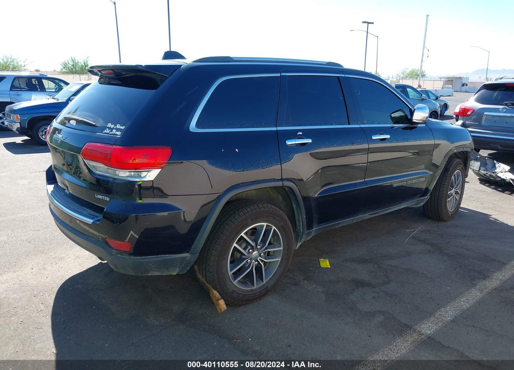 2018 JEEP GRAND CHEROKEE LIMITED 4X4 VIN: 1C4RJFBG9JC437092