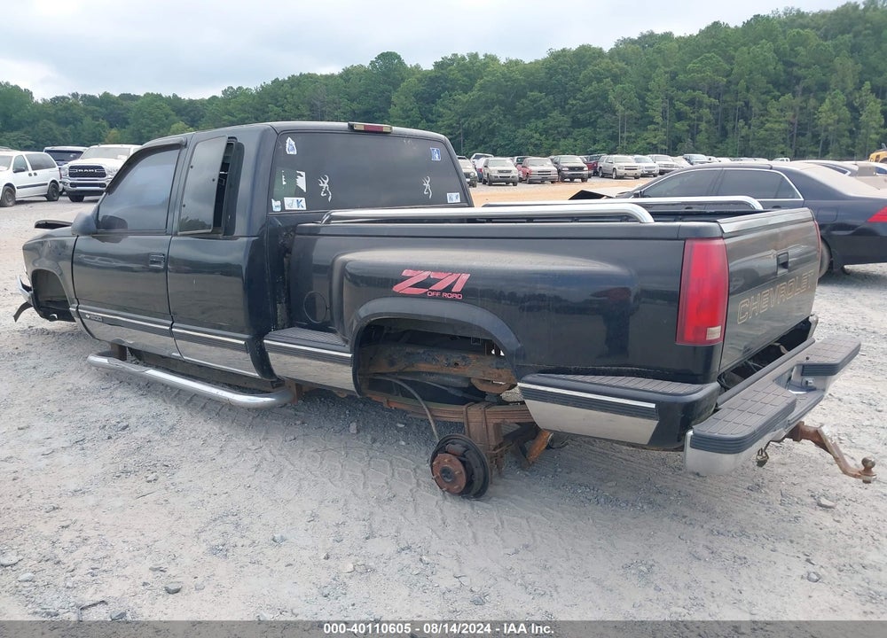 1997 CHEVROLET K1500 SPORTSIDE VIN: 2GCEK19R8V1197888