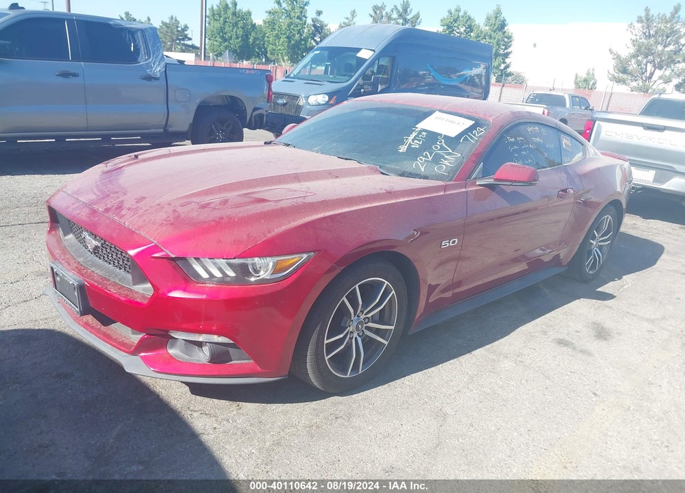 2017 FORD MUSTANG GT PREMIUM VIN: 1FA6P8CF5H5292009