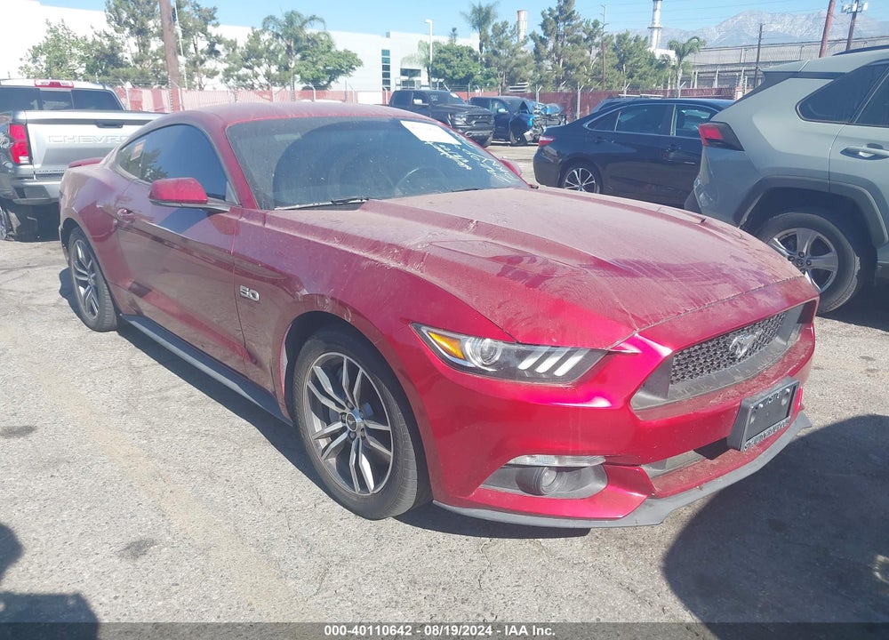 2017 FORD MUSTANG GT PREMIUM VIN: 1FA6P8CF5H5292009