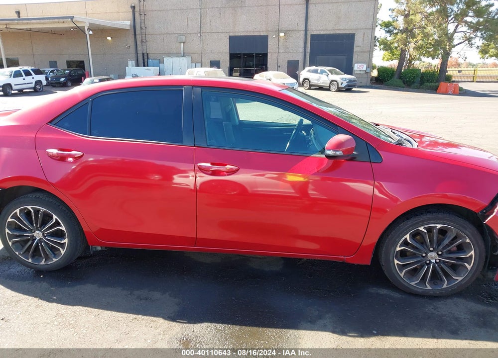 2015 TOYOTA COROLLA S PLUS VIN: 5YFBURHE8FP335782