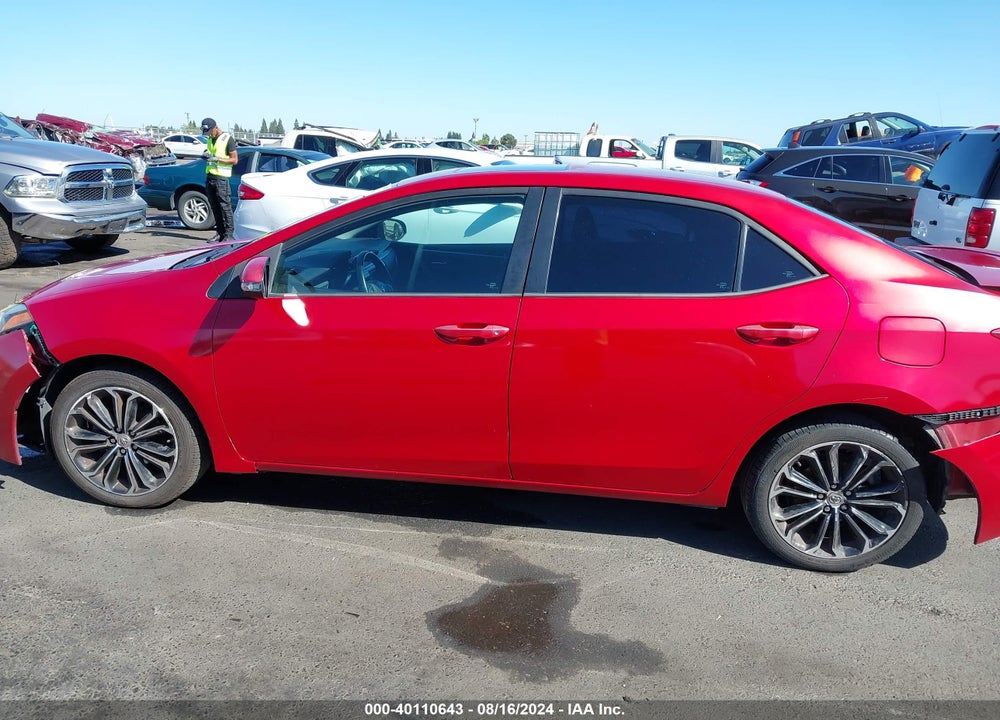 2015 TOYOTA COROLLA S PLUS VIN: 5YFBURHE8FP335782