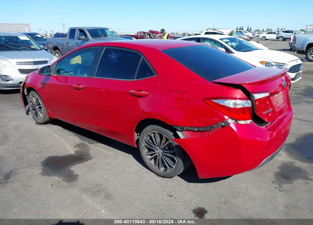 2015 TOYOTA COROLLA S PLUS VIN: 5YFBURHE8FP335782