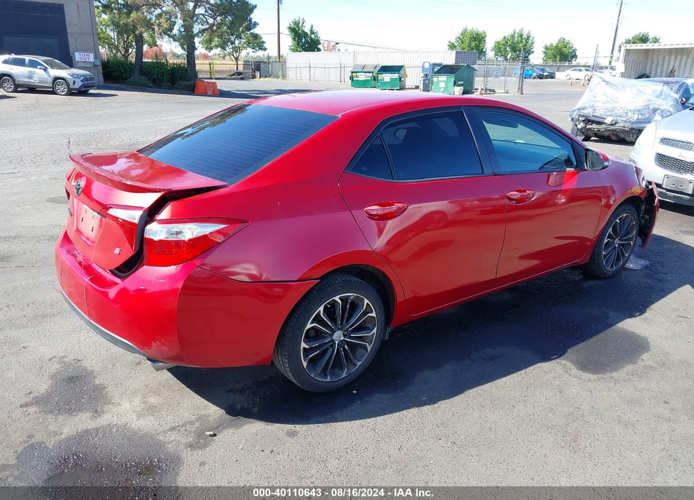 2015 TOYOTA COROLLA S PLUS VIN: 5YFBURHE8FP335782