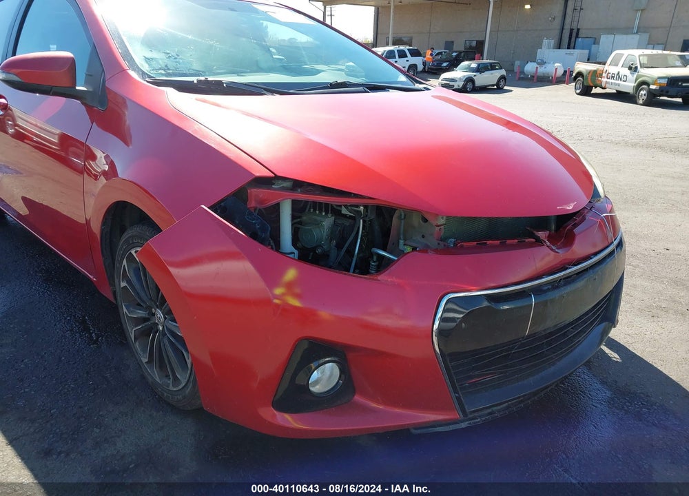 2015 TOYOTA COROLLA S PLUS VIN: 5YFBURHE8FP335782