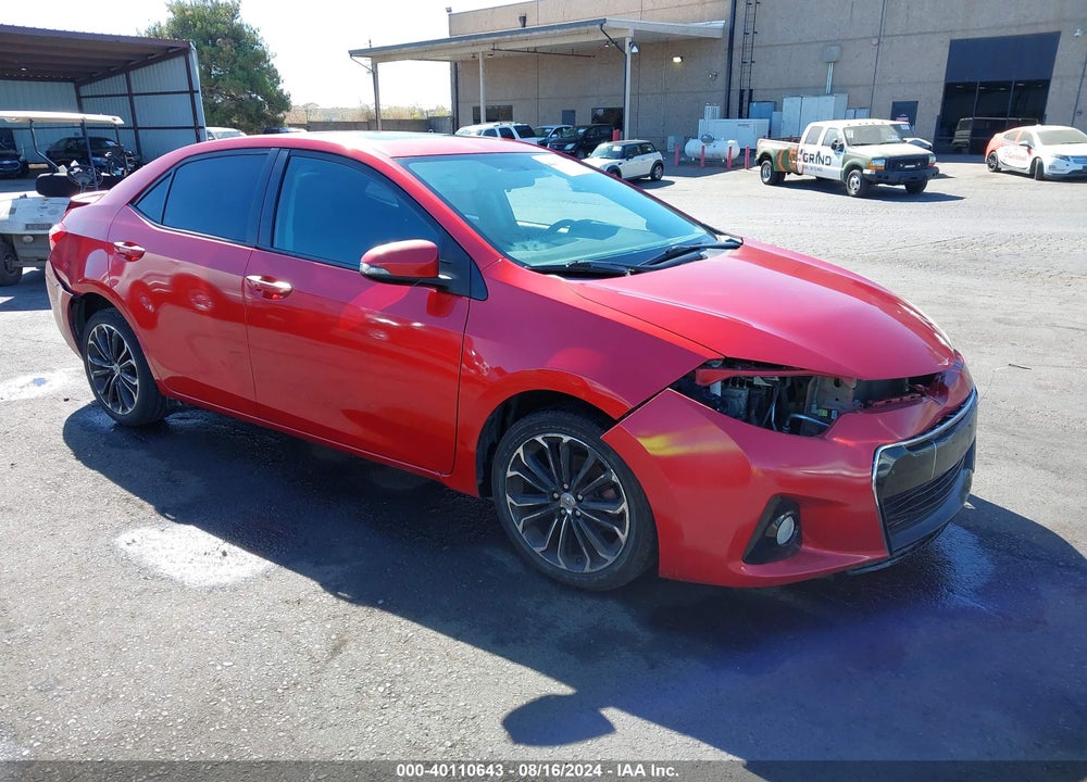 2015 TOYOTA COROLLA S PLUS VIN: 5YFBURHE8FP335782