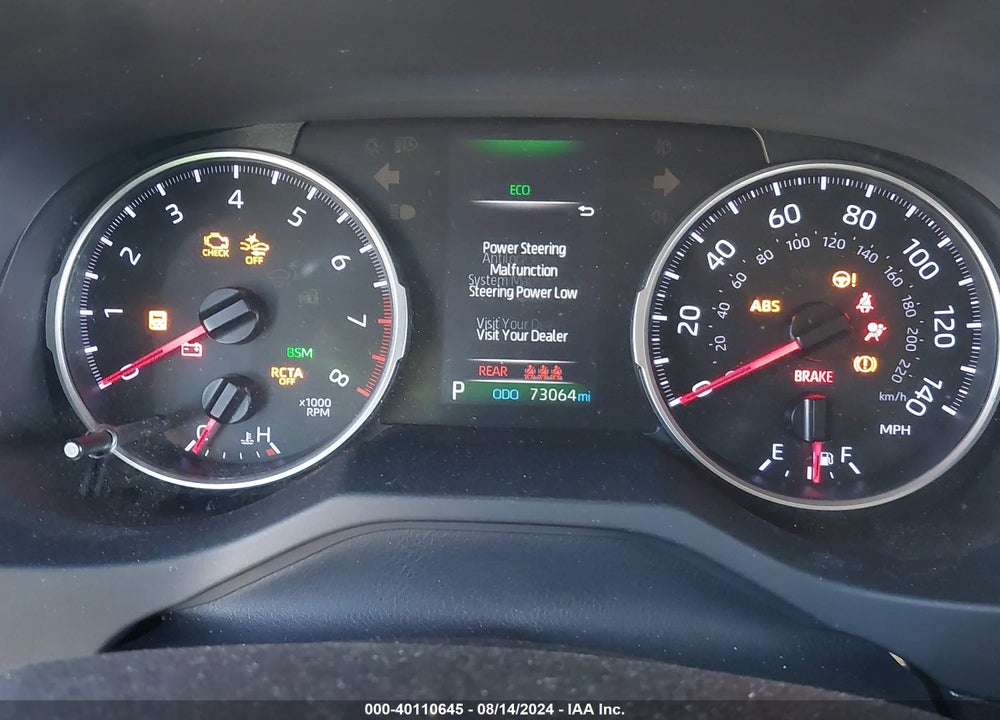 2019 TOYOTA RAV4 LE VIN: JTMK1RFV7KD005835