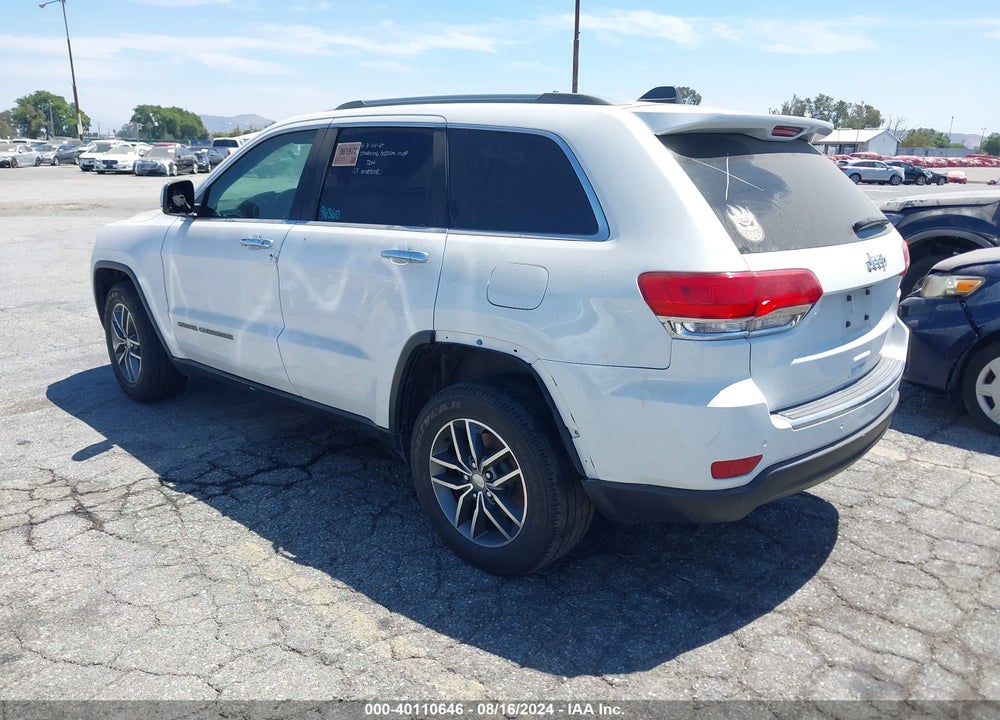 2018 JEEP GRAND CHEROKEE LIMITED 4X2 VIN: 1C4RJEBG4JC110139