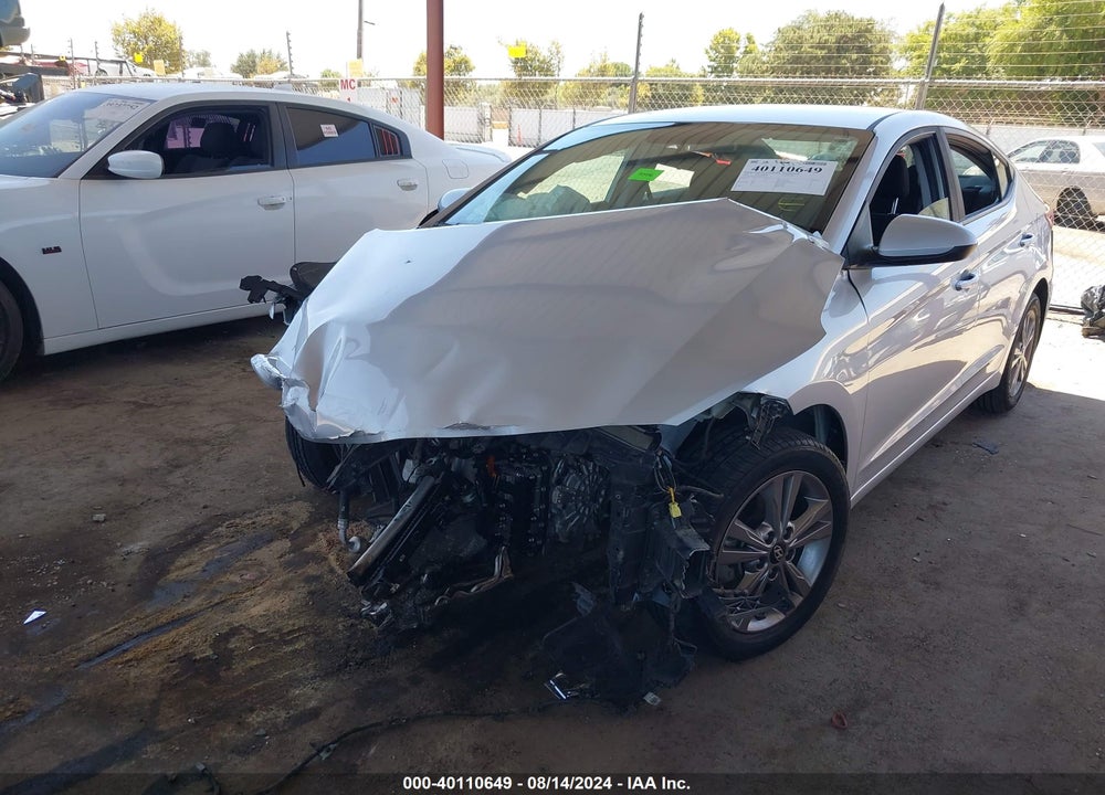 2018 HYUNDAI ELANTRA SEL VIN: KMHD84LF8JU455539