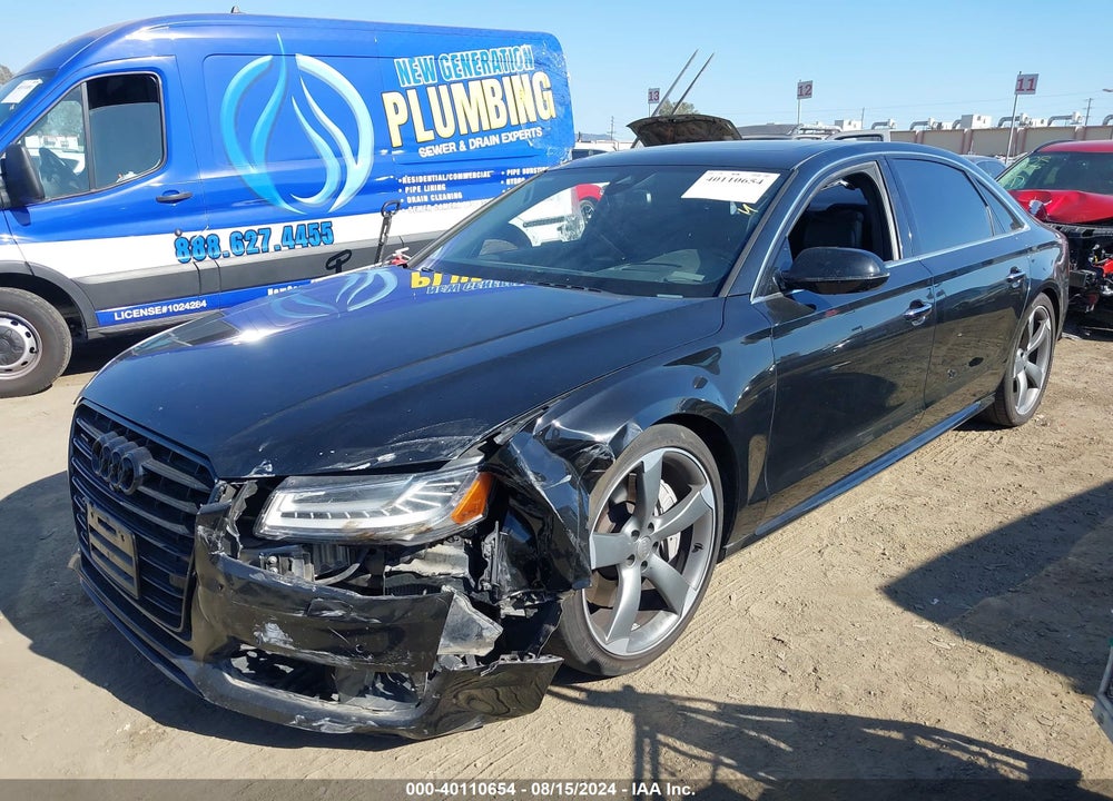 2017 AUDI A8 L 3.0T VIN: WAU44AFD5HN018270