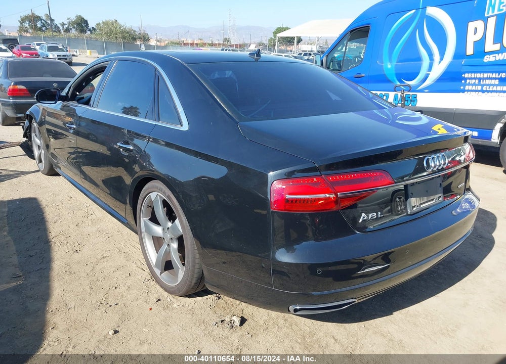2017 AUDI A8 L 3.0T VIN: WAU44AFD5HN018270
