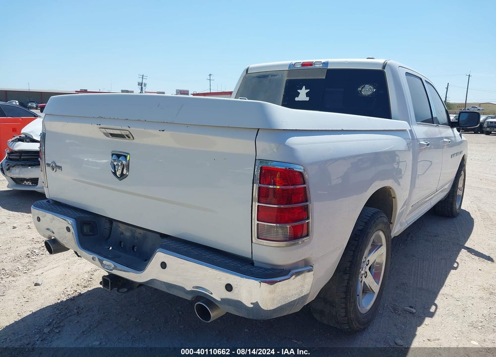 2012 RAM 1500 SLT VIN: 1C6RD6LT8CS113604