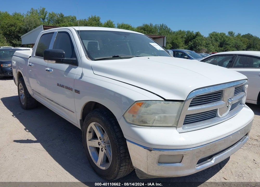2012 RAM 1500 SLT VIN: 1C6RD6LT8CS113604