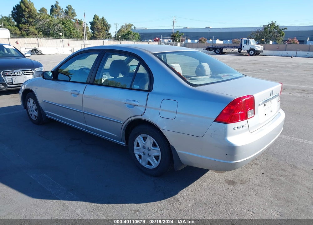 2003 HONDA CIVIC LX VIN: JHMES16523S002705