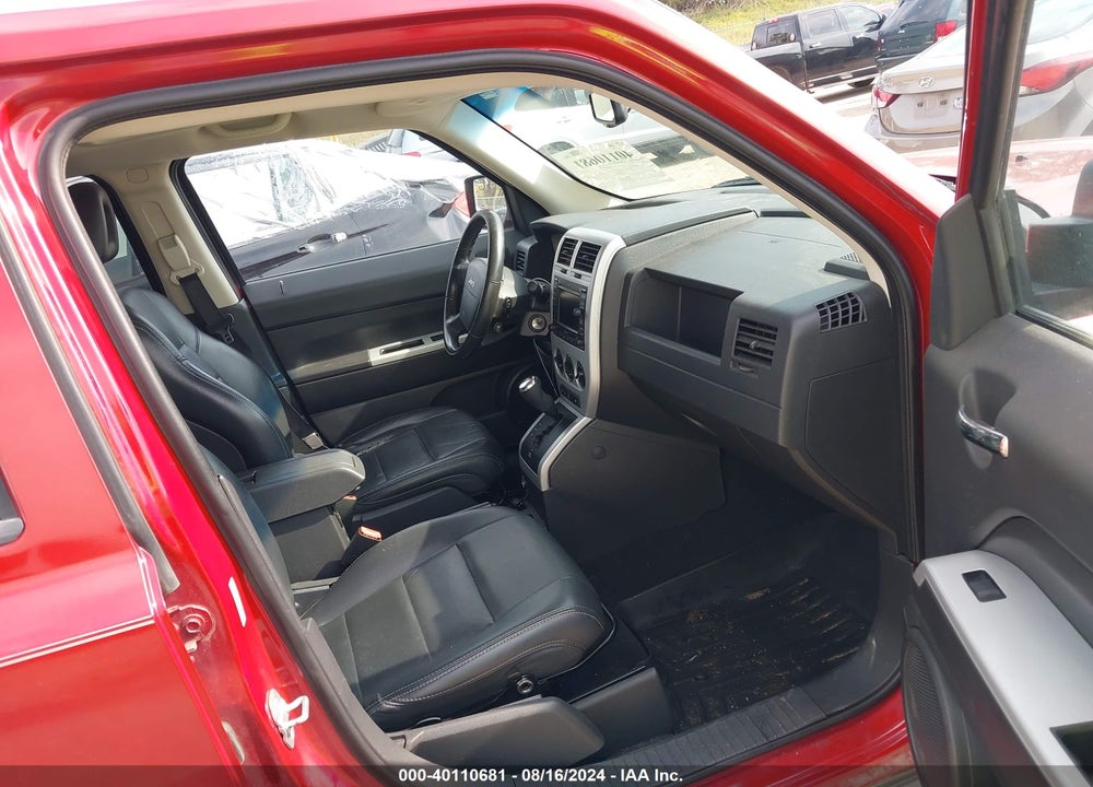 2008 JEEP PATRIOT LIMITED VIN: 1J8FF48W78D639563