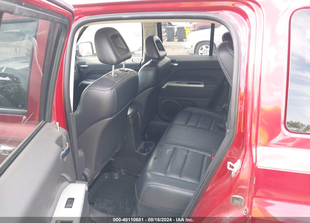 2008 JEEP PATRIOT LIMITED VIN: 1J8FF48W78D639563
