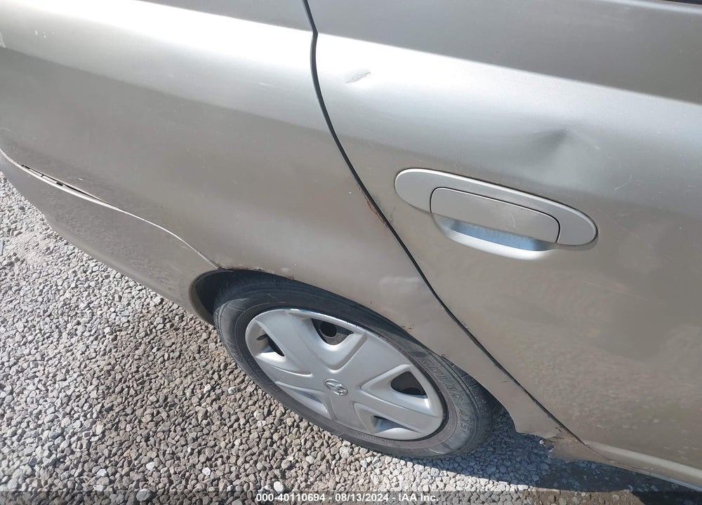 2005 TOYOTA ECHO VIN: JTDBT123X50347940