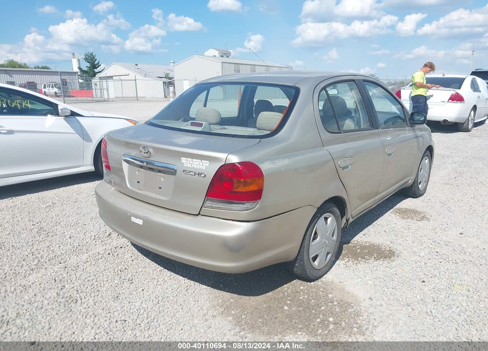 2005 TOYOTA ECHO VIN: JTDBT123X50347940