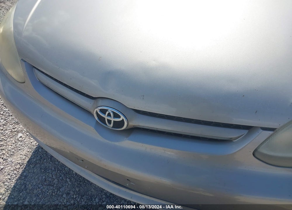 2005 TOYOTA ECHO VIN: JTDBT123X50347940